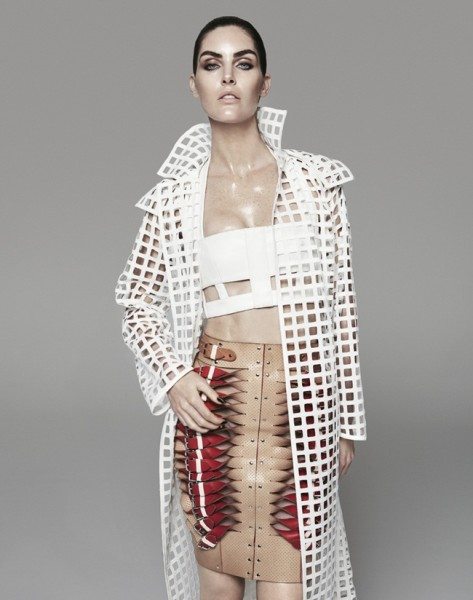 (Vogue Ukraine July 2015, Hilary Rhoda)
