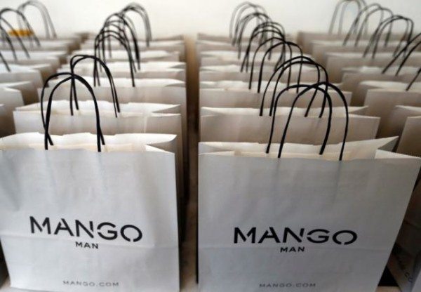 Bags are displayed before the Spanish retailer Mango fashion show in Paris, France, October 5, 2015. REUTERS/Regis Duvignau