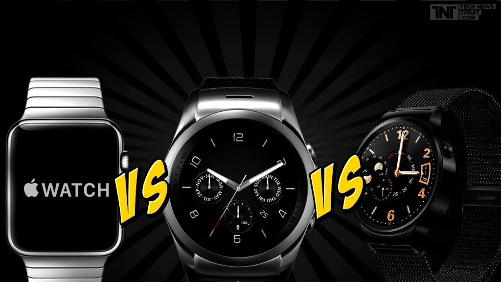 wearable-Apple-Watch-Vs-Huawei-Watch