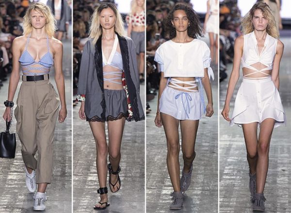 2017 Alexander Wang New york Fashion week