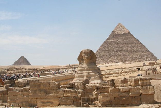 埃及大金字塔Giza,照片/ Nina Hale CC BY 2.0
