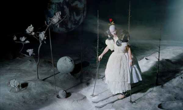 Cate Blanchett skiing on the moon, Comme des Garçons & Julien d’Ys, Paris, 2015. Photograph: Tim Walker/Tim Walker Studio
